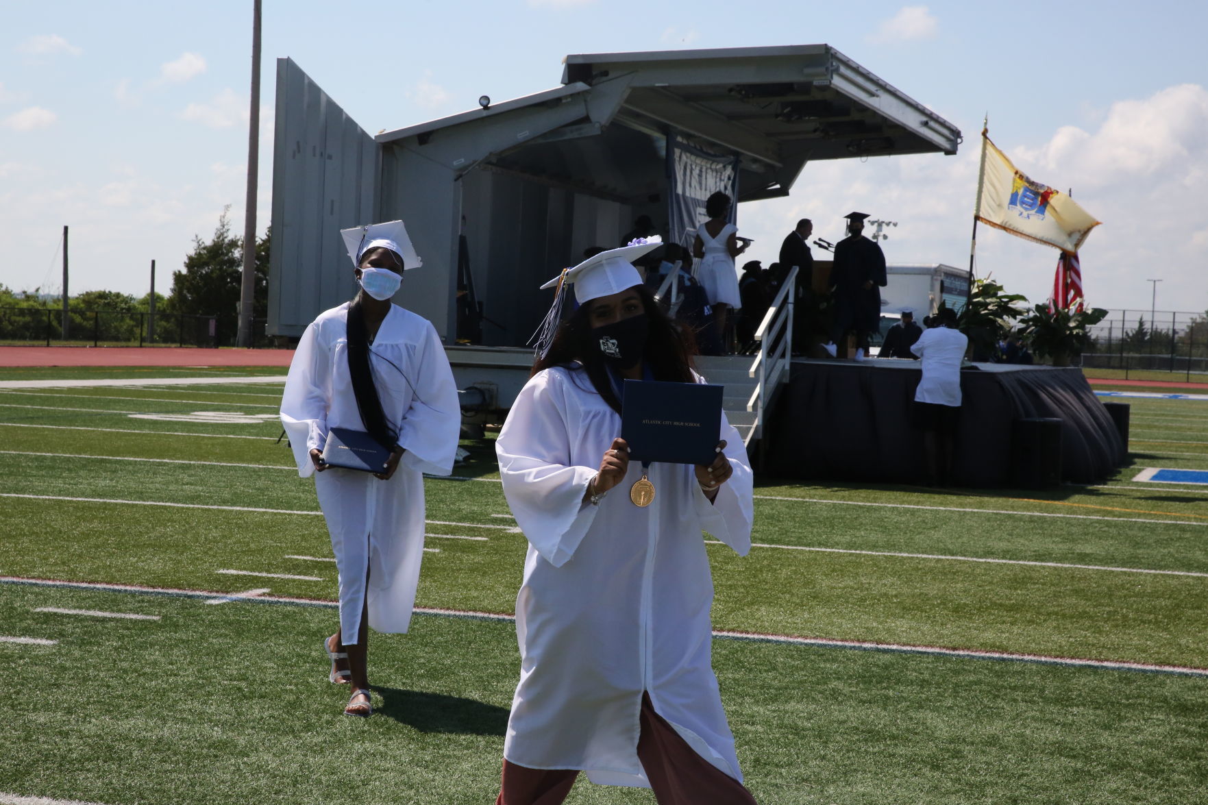 Atlantic City High School 2020 graduation. Wednesday, July 8, 2020.